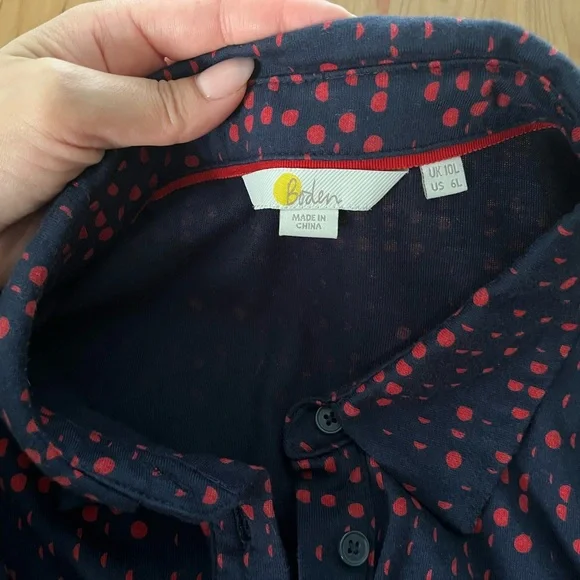 Boden Jersey Midi Shirtdress - Picture 4 of 10